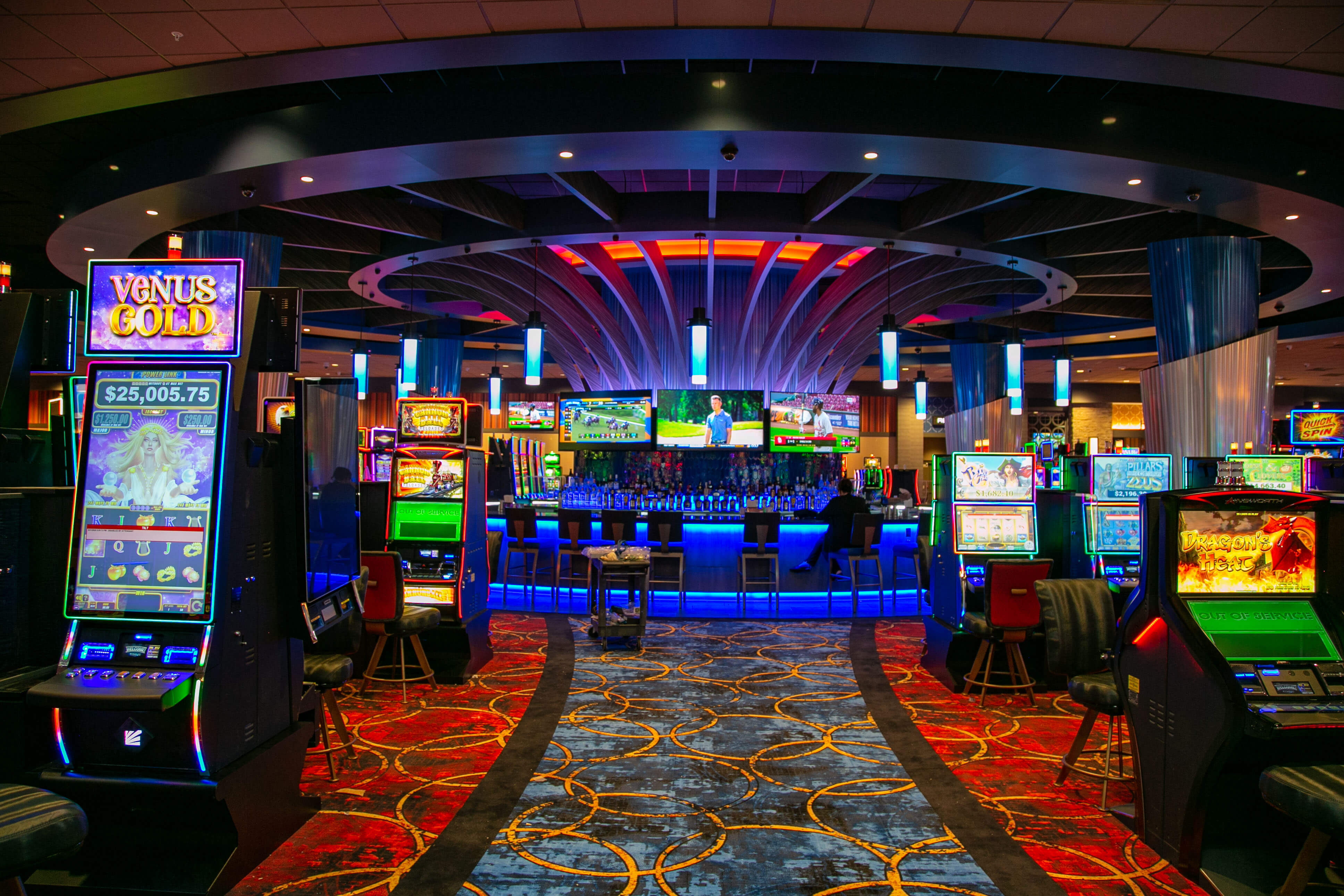 The Mint Gaming Hall at Kentucky Downs Makes a Safe Bet with RF Venue